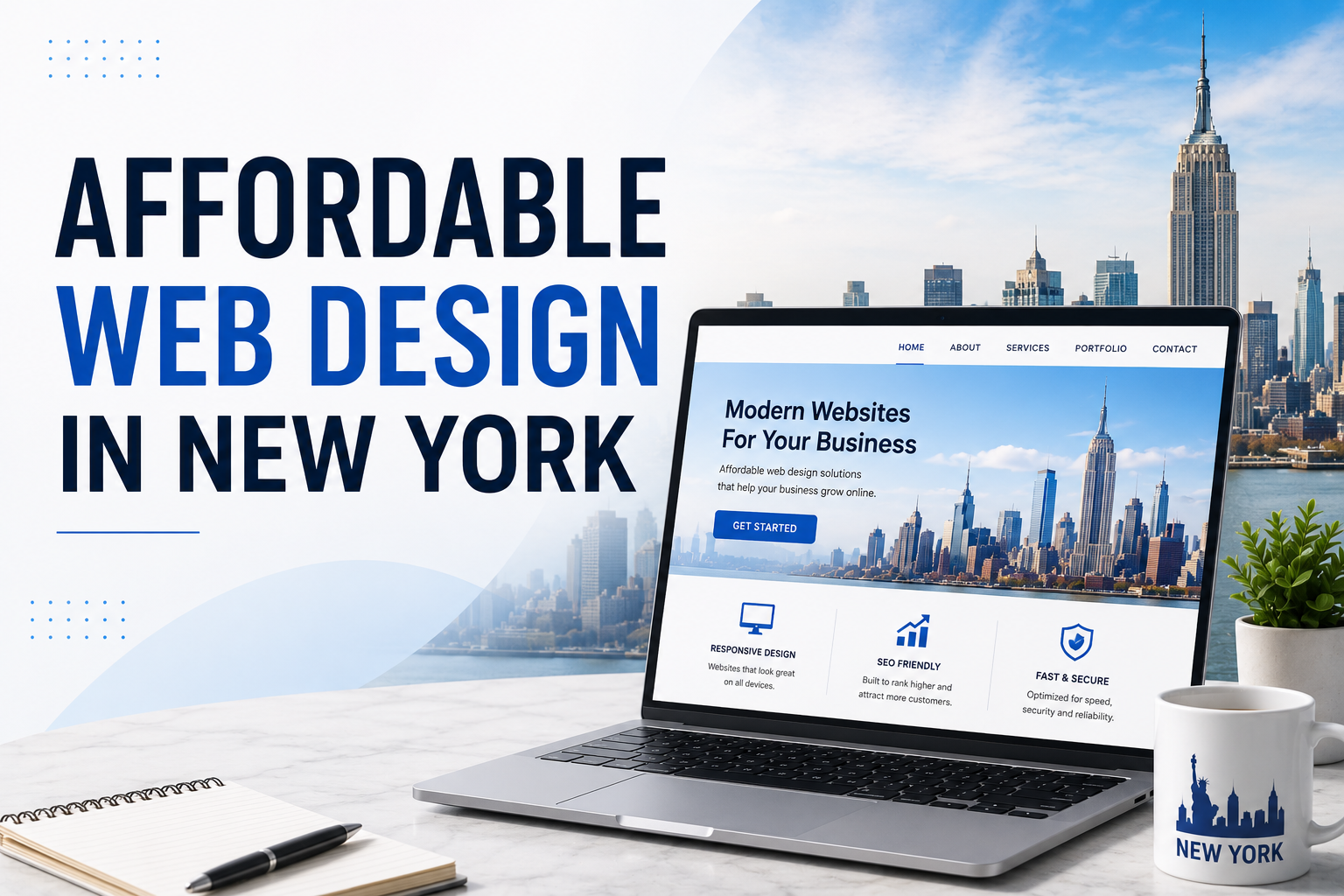 Affordable Web Design in New York for Small Business